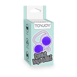 Funky Fun Toys TOYJOY Boules de Geisha Funky Love 3.3cm Violettes